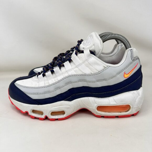 Nike Air Max 95 Running Shoes Blue Gray White Women's Size 6.5 - Picture 2 of 9